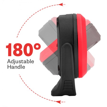 Dual-Beam Rechargeable Mini Work Light (100mm)